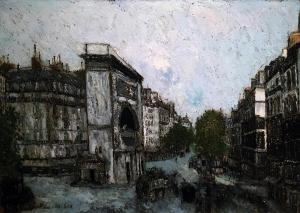 Морис Утрилло - Ворота Сен-Мартен, ок. 1908