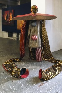 На выставке