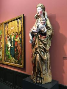 Неизвестный автор - Мария с младенцем, XV в. (Цюрих)