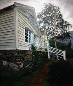 Николай Аструп - Дом священника, 1907