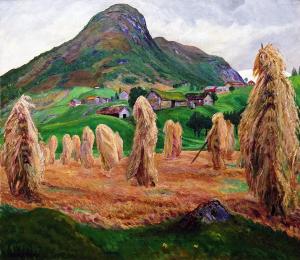 Николай Аструп - Стожки, ок. 1907