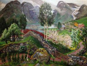 Николай Аструп - У пролива, 1921