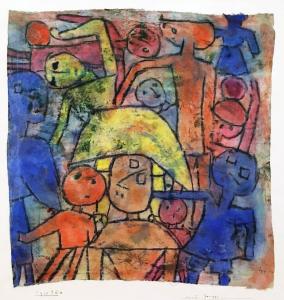 Пауль Клее - Цветная группа, 1939