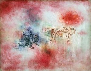 Пауль Клее - Она воет, мы играем, 1928