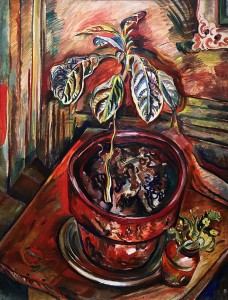 Пеги Николь Мак-Лео - Натюрморт с красным столом, 1941