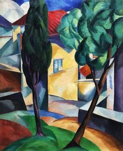 Ренато Пареше - Дом за деревьями, 1910