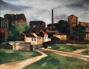 Рене Дюре - Завод, ок. 1925