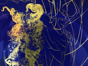 Сальвадор Дали - Золотой телец, фрагмент, 1970 г.