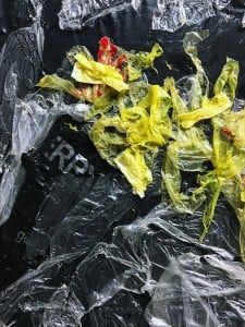 Сауле Сулейменова - Fake Plastic Flowers (фрагмент), 2015