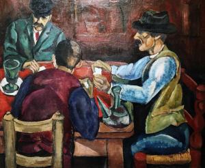Сельсо Лагар Арройо - Игроки в карты, ок. 1925