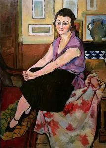 Сюзанна Валадон - Портрет Марии Лани, 1928