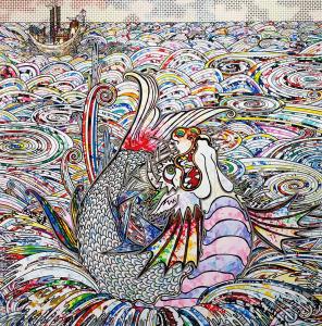 Такаши Мураками - Морской дракон 1, 2017