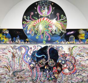 Такаши Мураками - Осьминог, поедающий собственную ногу, 2017