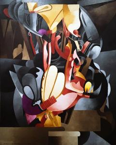 Франсис Пикабиа - Вновь я вижу. В память моей дорогой Удни, 1914