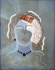 Франсис Пикабиа - Женщина со спичками II, 1925