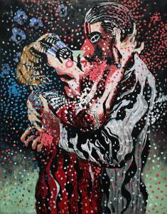 Франсис Пикабиа - Марди Грас (Поцелуй), 1926