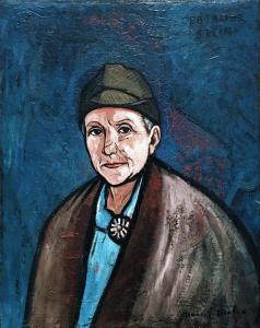Франсис Пикабиа - Портрет Гертруды Штайн, 1937