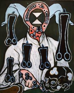 Франсис Пикабиа - Портрет врача, 1938