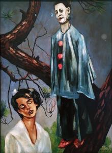 Франсис Пикабиа - Удавившийся Пьеро, 1941