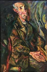 Хаим Сутин - Старик со сложенными руками (музей Кальве, Авиньон)