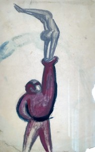 Шолом Шварц - Акробаты, 1950-е
