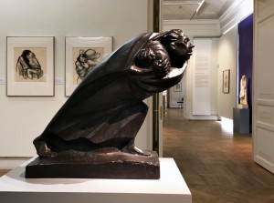 Эрнст Барлах — Беженец, бронза, 1920