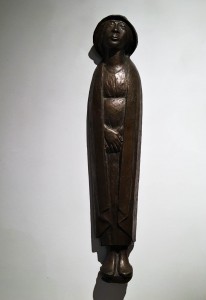 Эрнст Барлах — Богомолка II, бронза, 1935