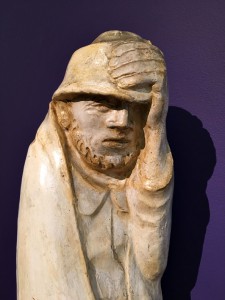 Эрнст Барлах — Бредущий странник (фргамент), гипс, 1934