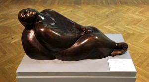 Эрнст Барлах — Видящая сны (ракурс), бронза, 1933