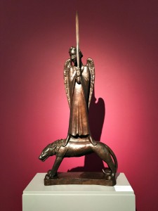 Эрнст Барлах — Водитель духа, бронза, 1928