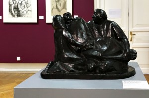 Эрнст Барлах — Группа из трех фигур (Смерть), бронза, 1925