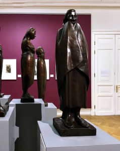 Эрнст Барлах — Замерзающая, бронза, 1916