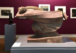 Эрнст Барлах — Мститель (профиль), гипс, 1914