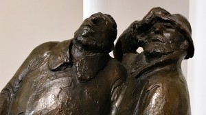 Эрнст Барлах — Панический ужас (фрагмент), бронза, 1912