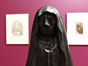 Эрнст Барлах — Пьета (фрагмент), бронза, 1932