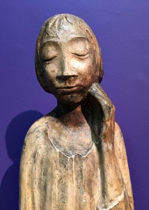 Эрнст Барлах — Размышляющий II (фрагмент), бронза, 1934