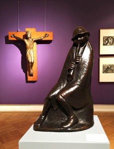 Эрнст Барлах — Флейтист, бронза, 1936