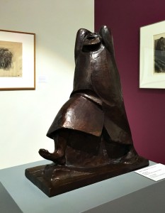 Эрнст Барлах — Экстатик, бронза, 1912