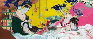 Ю Джиа И - Если бы герои укиё-э совершили путешествие в современное общество, 2017