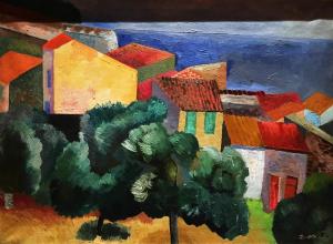 Ян Вацлав Завадовский (Жан Завадо) - Южный пейзаж, ок. 1915