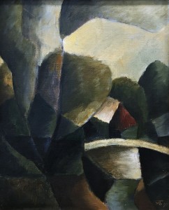 Батурин А. Б. - Паланга. Мостик, 1990 (холст, масло)