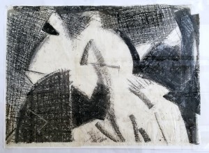 В. Ф. Матюх - Без названия, 1960-70-е (литография на кальке)