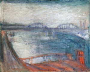 Зисман И. Н. - Мост, 1990-е (холст, масло)