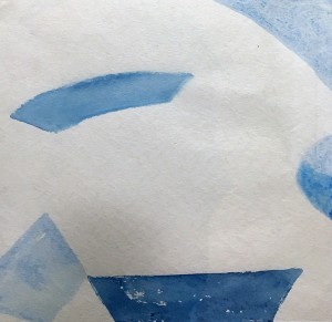 Стерлигов В. В. - Беспредметная композиция, 1960-е (бумага, акварель)