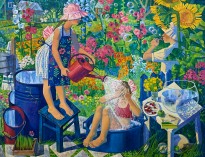 Мария Яшина — Головастики, 2020 (холст, масло)