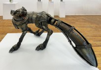 Ольга Ардовская — Зверь, 2020 (дерево, металл, сборка)