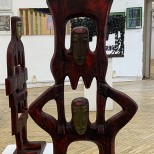 Федор Крушельницкий — Фигуристы, 2015 (бронза, дерево)