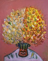 Валерик Апинян - Букет, 2001 (холст, масло)