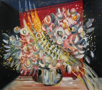 Валерик Апинян - Натюрморт, 1989 (холст, масло)