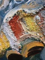 Валерик Апинян - Натюрморт 2, 1988 (холст, масло), фрагмент 2